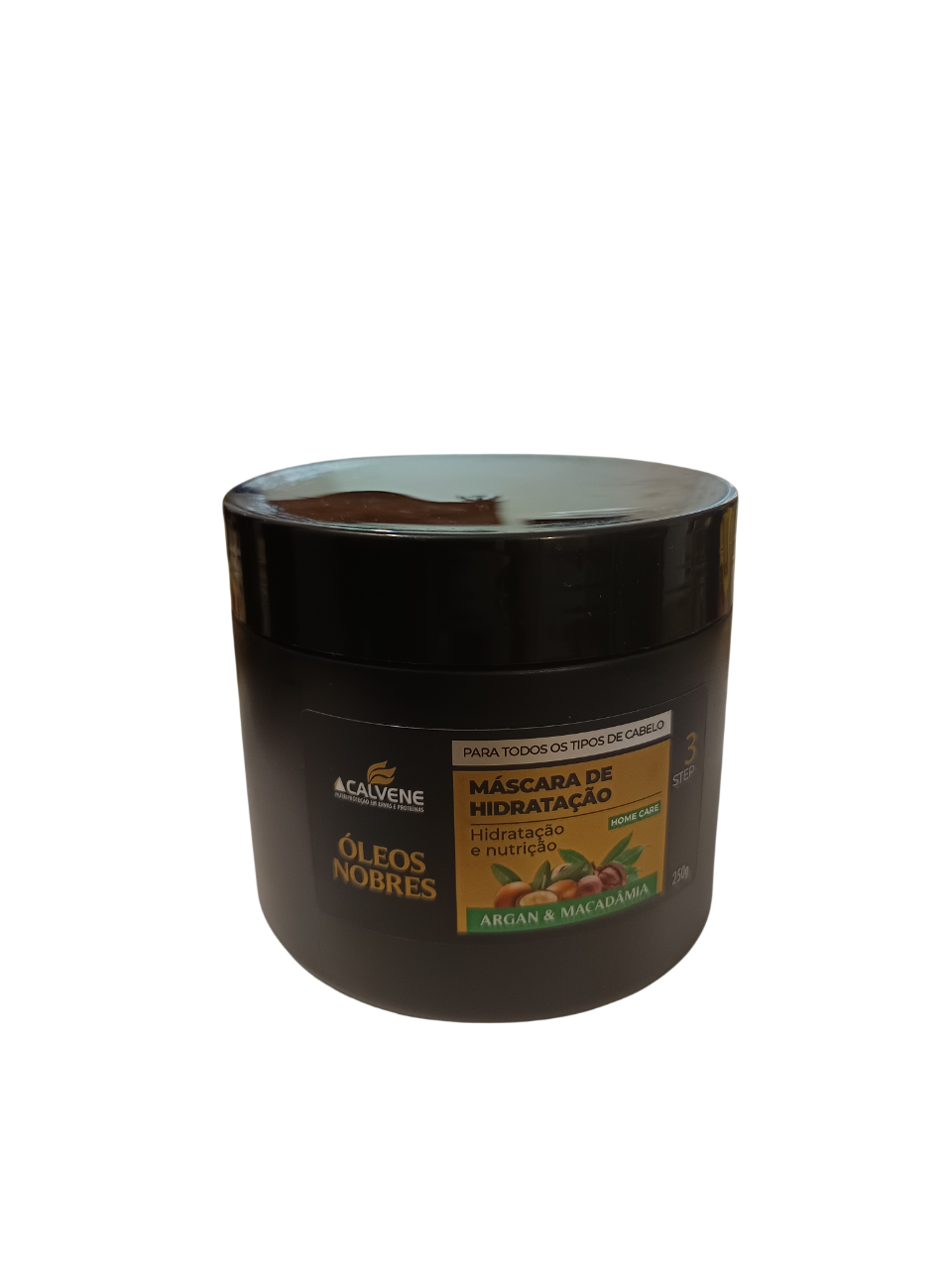 Máscara Óleos Nobres Argan E Macadâmia Calvene 500ML